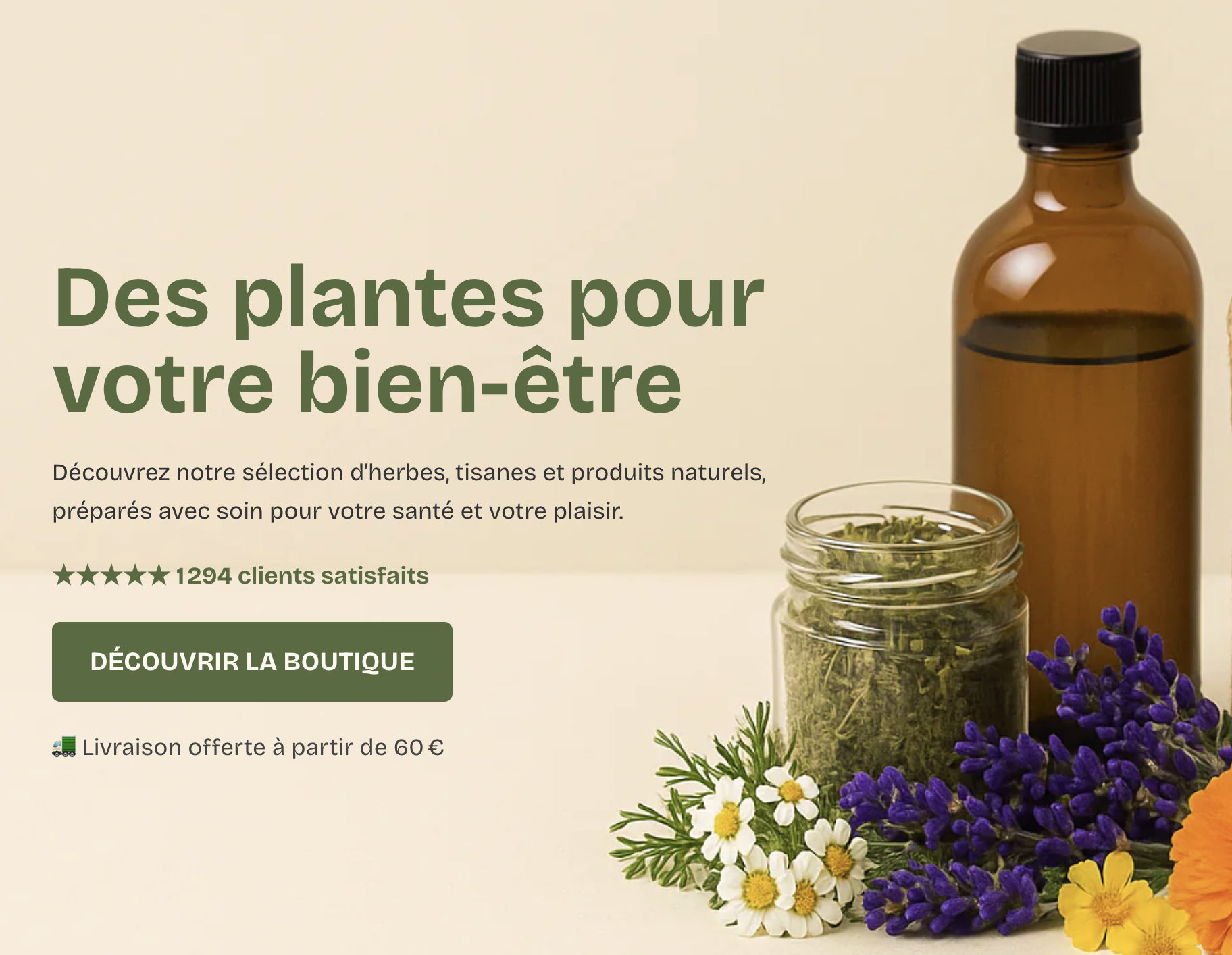 Boutique en ligne sur‑mesure